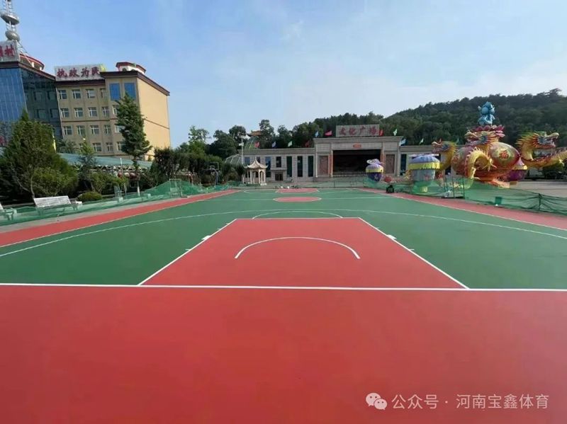 硅PU球场材料拉伸力强的优势~